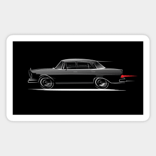 Speedy Mercedes Benz 220 SE Heckflosse Fin Tail W112 Sedan Blend Mode Magnet